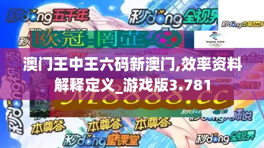 澳门王中王六码新澳门,效率资料解释定义_游戏版3.781
