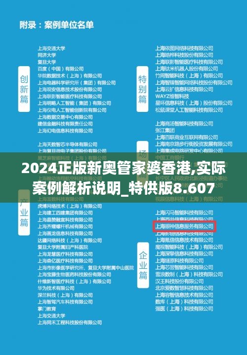 2024正版新奥管家婆香港,实际案例解析说明_特供版8.607