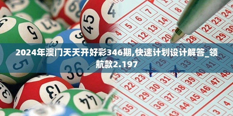 2024年澳门天天开好彩346期,快速计划设计解答_领航款2.197