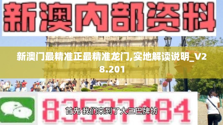 新澳门最精准正最精准龙门,实地解读说明_V28.201