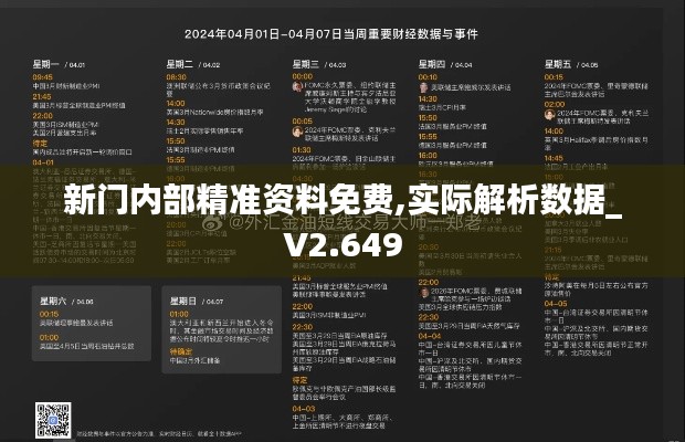 新门内部精准资料免费,实际解析数据_V2.649