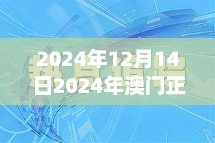 2024年12月14日2024年澳门正版免费资料：免费资源助力澳门文化发展