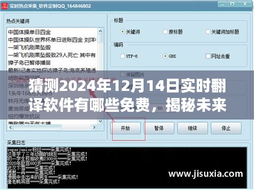揭秘预测，2024年免费实时翻译软件的三大热门选择，实时猜测软件免费趋势分析！