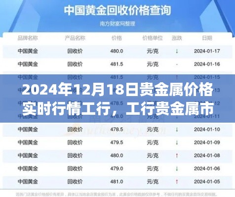 2024年贵金属价格实时行情深度解析，工行贵金属市场走势分析