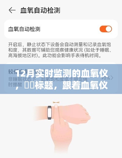 跟着血氧仪，探寻心灵静谧的十二月奇迹之旅，实时监测血氧仪功能揭秘