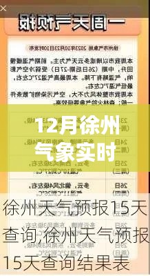 徐州冬日暖阳下的气象奇遇，实时气象解析与探索