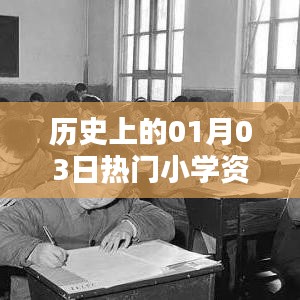 历史上的1月3日，热门小学资料概览