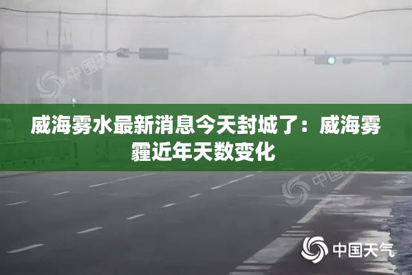 威海雾水最新消息今天封城了：威海雾霾近年天数变化 