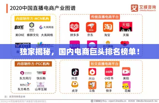 独家揭秘，国内电商巨头排名榜单！