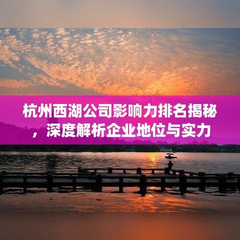 杭州西湖公司影响力排名揭秘，深度解析企业地位与实力