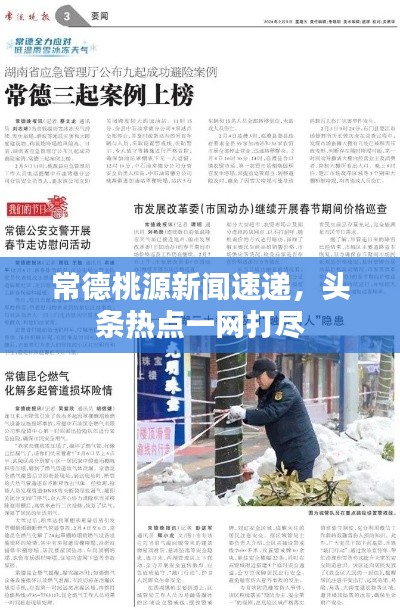 常德桃源新闻速递，头条热点一网打尽