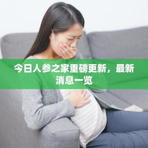 今日人参之家重磅更新，最新消息一览