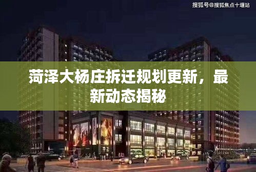 菏泽大杨庄拆迁规划更新，最新动态揭秘
