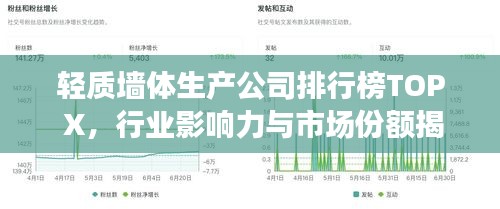 轻质墙体生产公司排行榜TOP X，行业影响力与市场份额揭秘