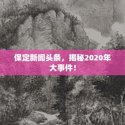 保定新闻头条，揭秘2020年大事件！