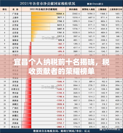宜昌个人纳税前十名揭晓，税收贡献者的荣耀榜单