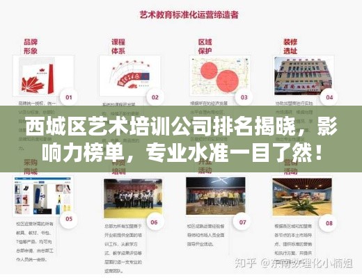 西城区艺术培训公司排名揭晓，影响力榜单，专业水准一目了然！